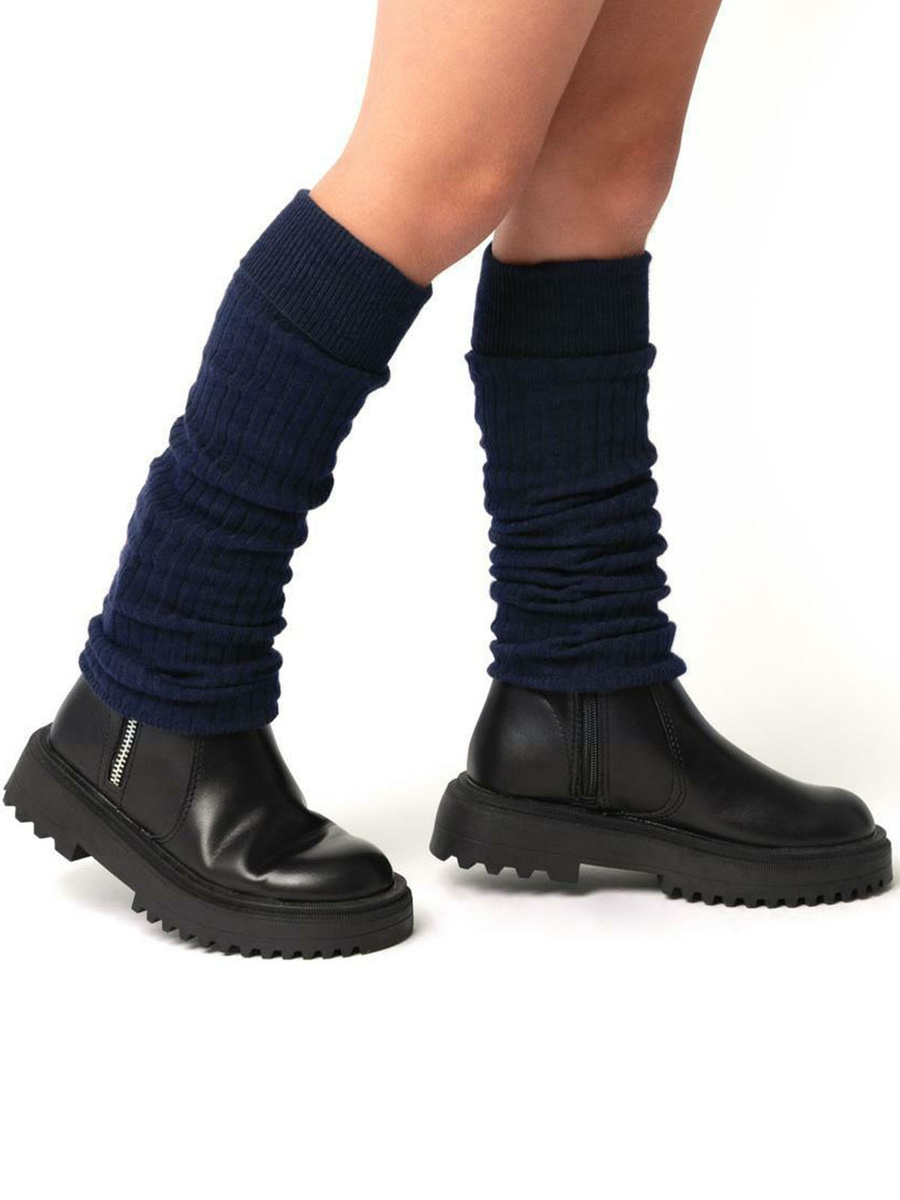 Kniestrümpfe Kinder Serie Art. 043 Blau