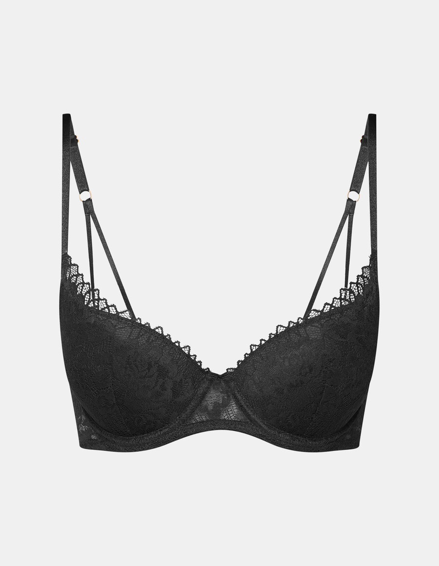 Amy Push-Up Bra Black