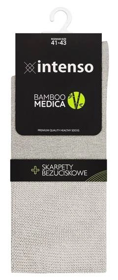 Skarpety medyczne BEZUCISKOWE Bambusowe Bamboo Medica Intenso