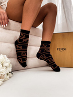 Damen Socken Serie Gemustert 200 Schwarz