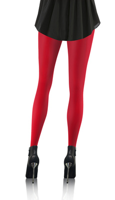 Blickdichte Strumpfhose Hiver 40DEN Rot