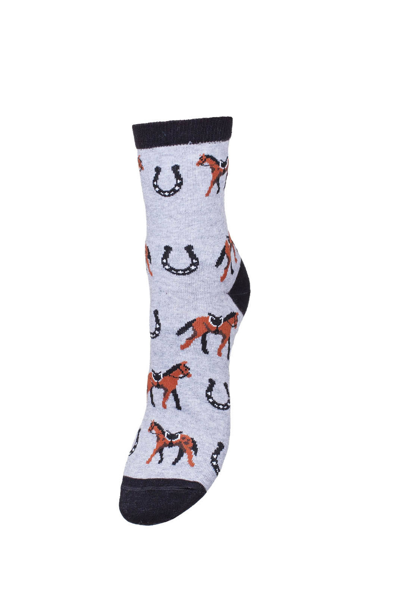 Kolorowe skarpetki damskie w zabawne wzory Milena