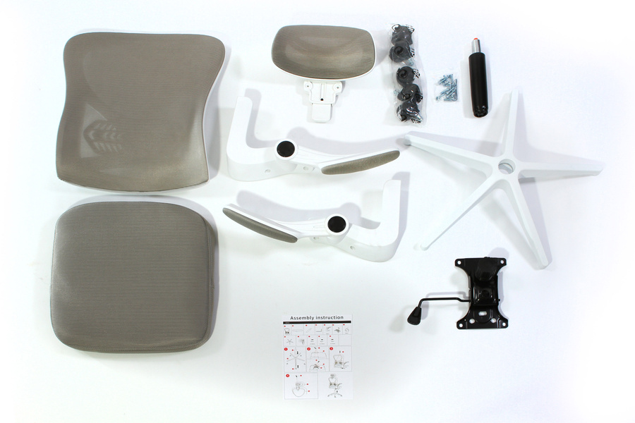 Bürosessel V1 hellgrau