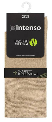 Skarpety medyczne BEZUCISKOWE Bambusowe Bamboo Medica Intenso