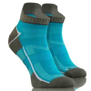 Sesto Senso Herren Sport Socken SKB07 – Atmungsaktiv, Nahtlos, Poliamid, Thermoregulation, Ideal für Sport, Nicht einschnürend, Blau, Einzeln erhältlich