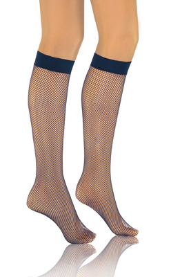 Kniestrümpfe Greta Grau