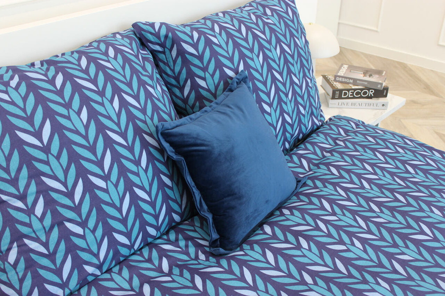 Bettwäsche Kłos Dunkelblau