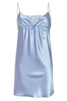 niebieski || ecru || SATIN BLUE