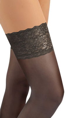 Ciorapi autoportanți Romantica Gri