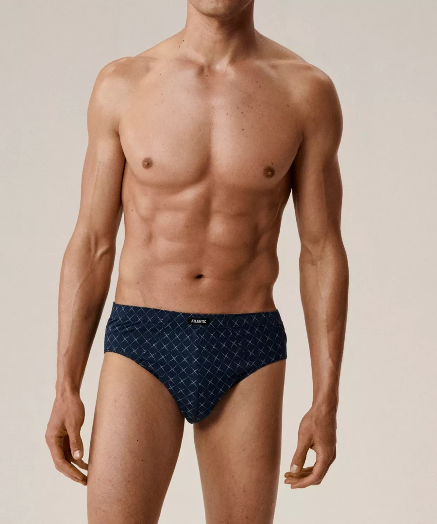 Slips Herren 3mp-205 Braun/Marine/Blau/Schwarz