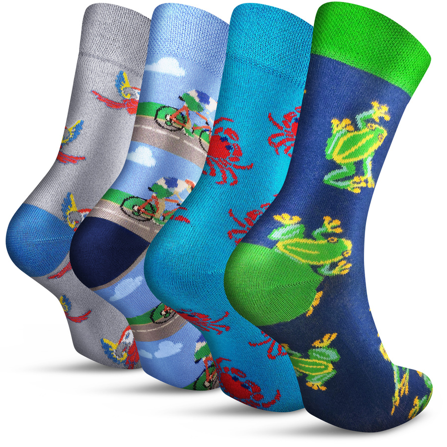 Men's colorful patterned socks