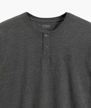 Herren Schlafanzug Serie Nmp-394 Grau Rot