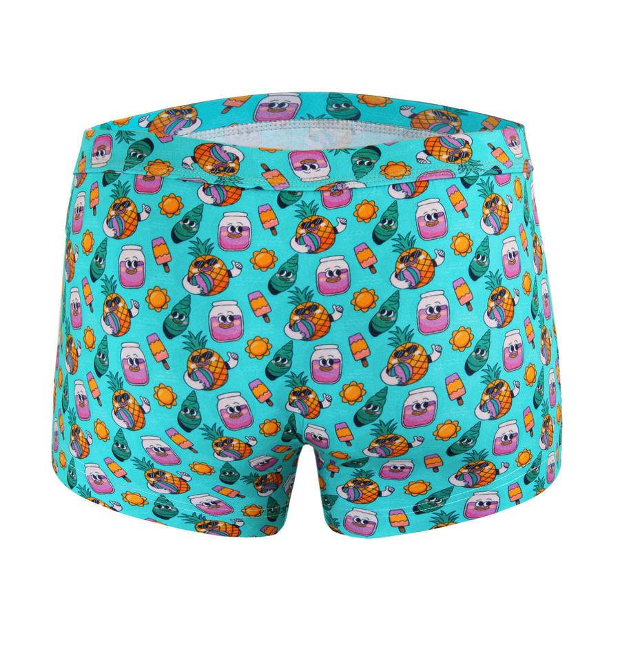 Herren-Boxershorts Funny 10 Mehrfarbig