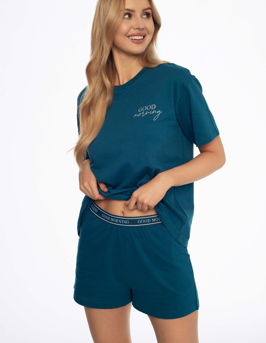 Damenpyjamas Abstrakt Maritim