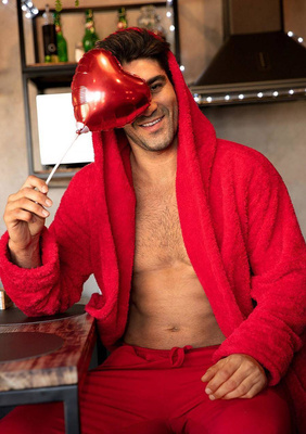 Halat bărbătesc Seria 130 Albastru