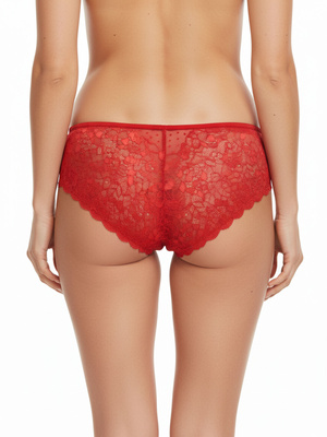 Damen-Spitzenhöschen Rot 2er-Pack