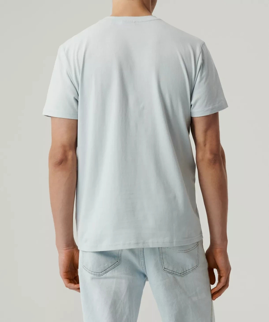 Herren T-Shirts Nmt-033 Blau