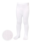 Kinderstrumpfhose Art.029 Weiß Gerippt