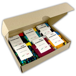 6X FINEST farbige Socken als Geschenk von Sesto Senso