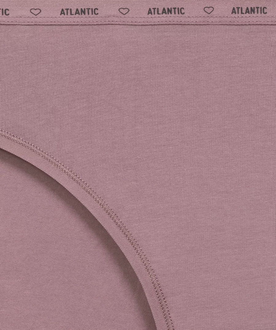 3er-Pack Damen-Sport-Slips mit hohem Bein