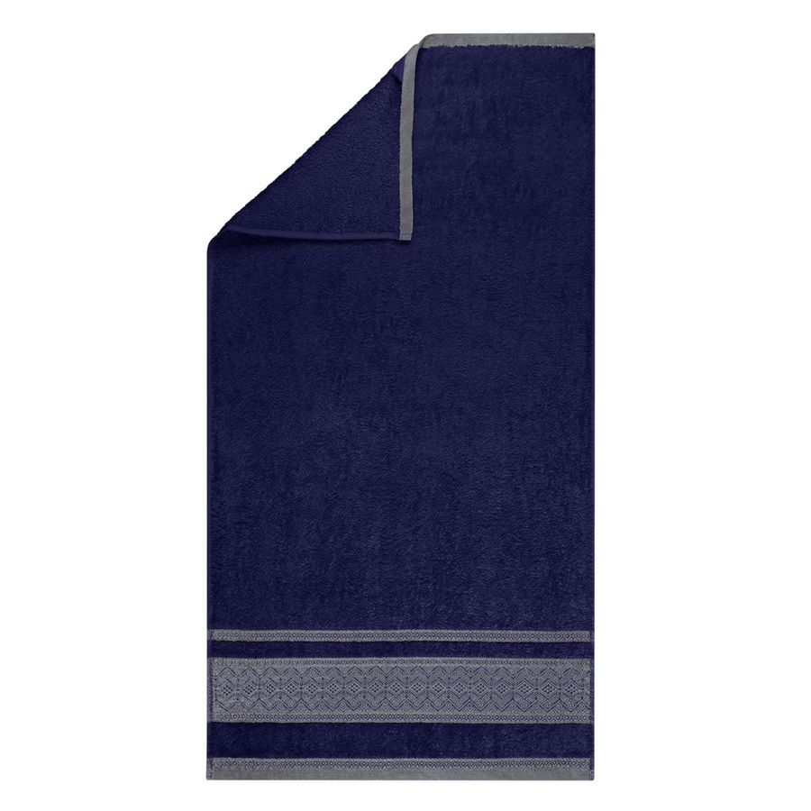 Handtuch Panama Blau