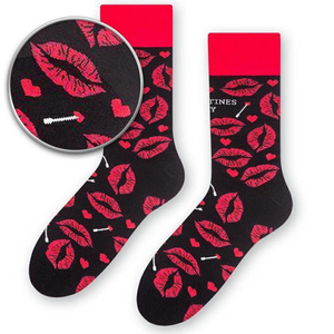 Bunte SOCKEN FÜR VALENTINSTAG Kunst. 136 Steven