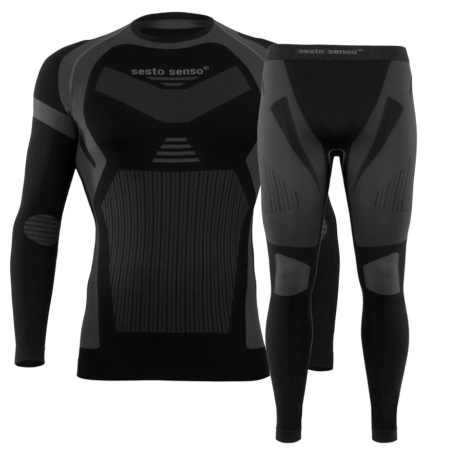 Thermounterwäsche-Set Thermo Active Grau