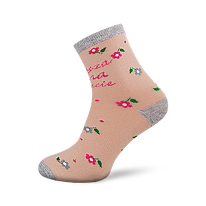 Gemusterte Socken Day Of Mommy Geschenk Milena