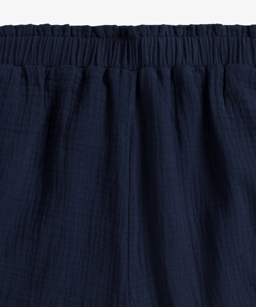 Damen Set Hlp-476 Ecru/Marineblau/Hellblau