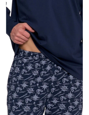 Men's long-sleeved pajamas