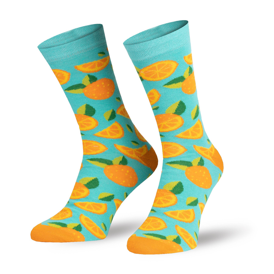 Kolorowe skarpety męskie garniturowe ANTHONY Eltom