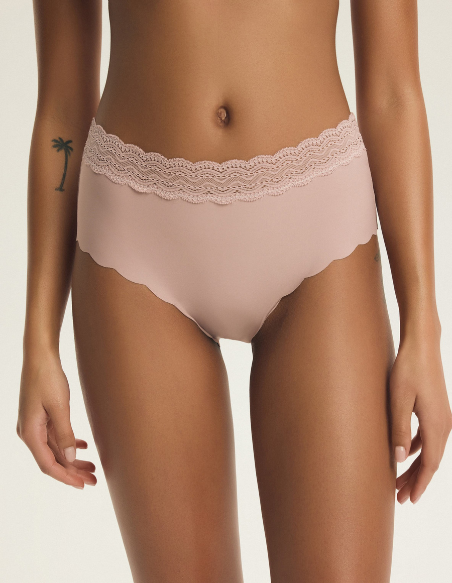 Zweiteiliger Polly-Spitzen-Schlüpfer