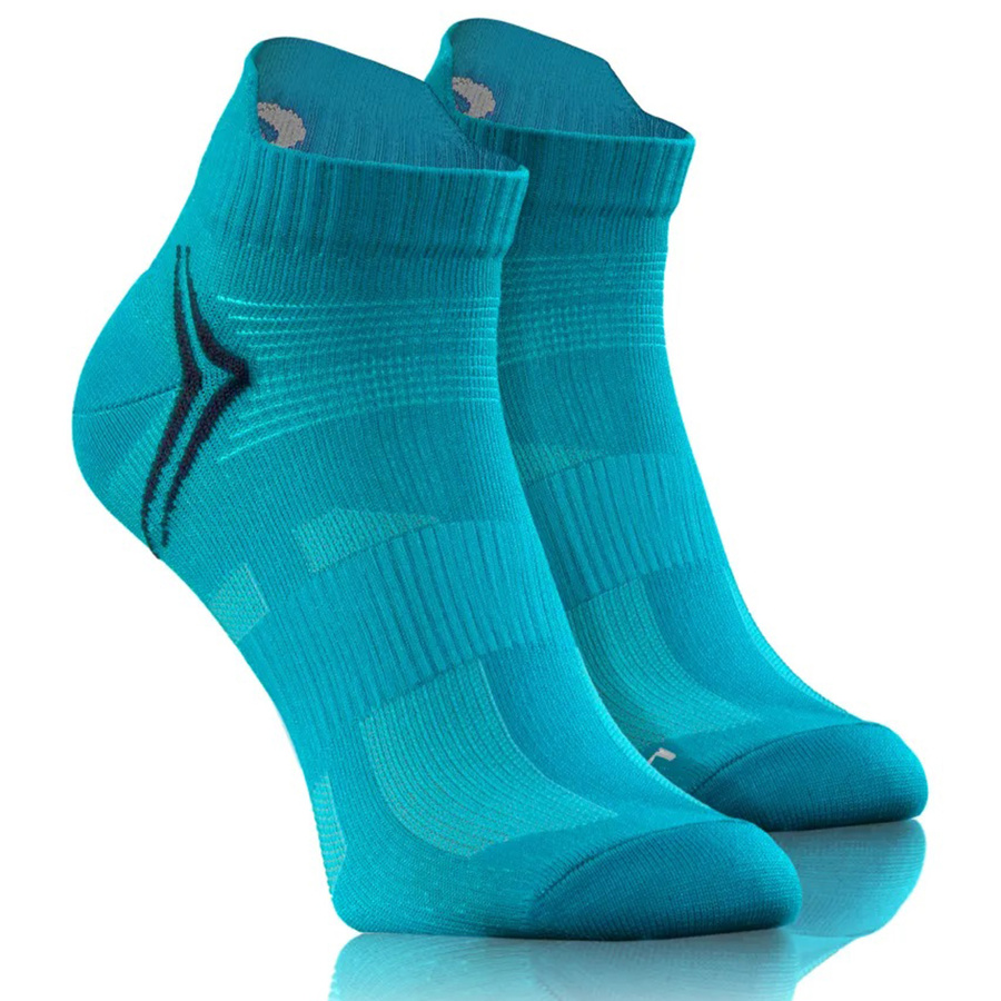 Sesto Senso Herren Sport Socken SKB08 – Atmungsaktiv, Nahtlos, Poliamid, Thermoregulierend, Nicht einschnürend, Ideal für Laufen & Fitness, Vielseitig, Blau, Hergestellt in Polen