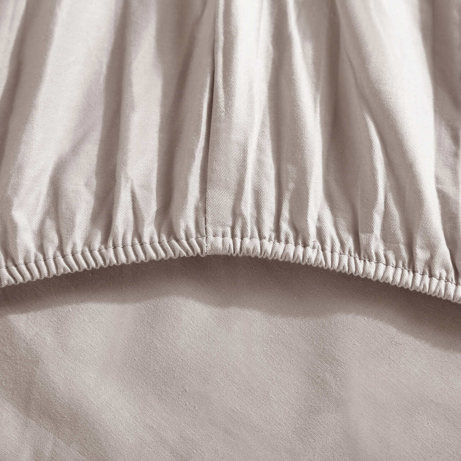 Spannbettlaken Kaschmirfarben Satin