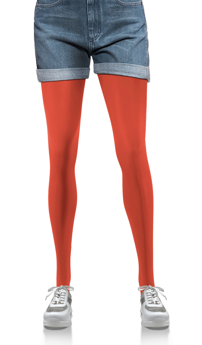 Blickdichte Strumpfhose Hiver 40DEN Rot