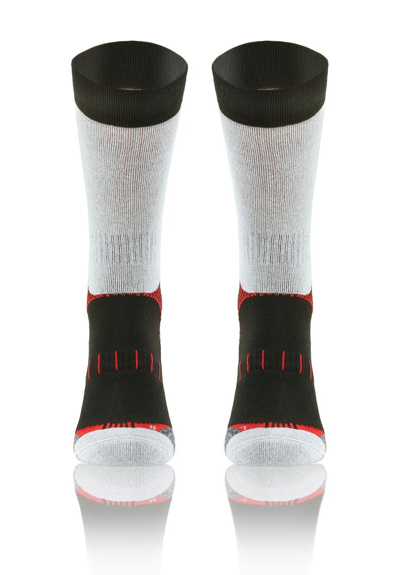 Sesto Senso Trekking Winter Wollsocken – Warme, Atmungsaktive Trekking-Socken mit Verstärkungen, Antibakteriell, Für Herren und Damen, Grau/Mehrfarbig, Ideal für Herbst/Winter Outdoor-Aktivitäten und Sport