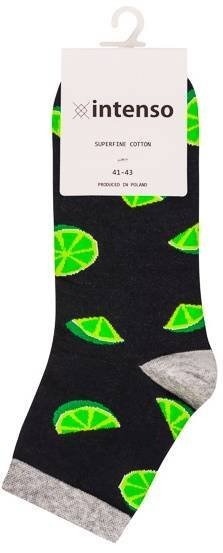 Kolorowe śmieszne SKARPETKI MĘSKIE Intenso Art. 1795