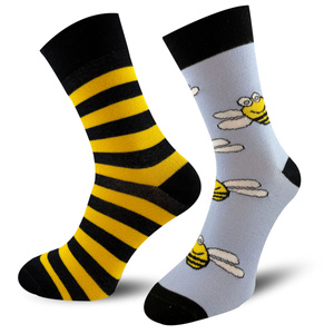 Socken Serie Funny Biene