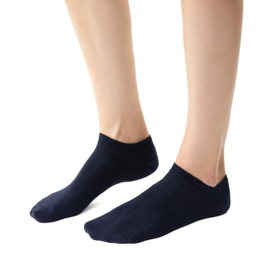 Șosete tip footie Art. 174 Albastru marin și albastru