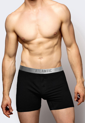 Herren-Boxershorts Bmb-005 Schwarz