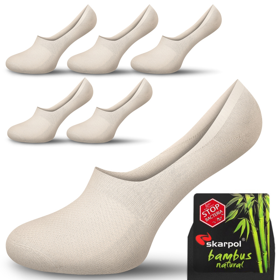 5X Skarpetki Mikro Stopki Bambusowe niewidoczne Art. 29 Skarpol