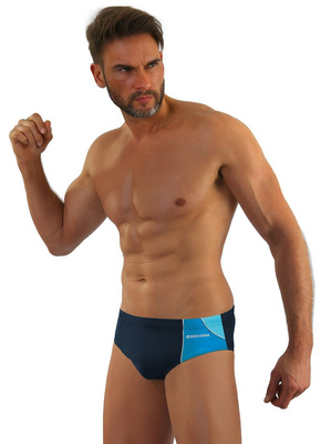 Bade-Slips Herren BD Blau