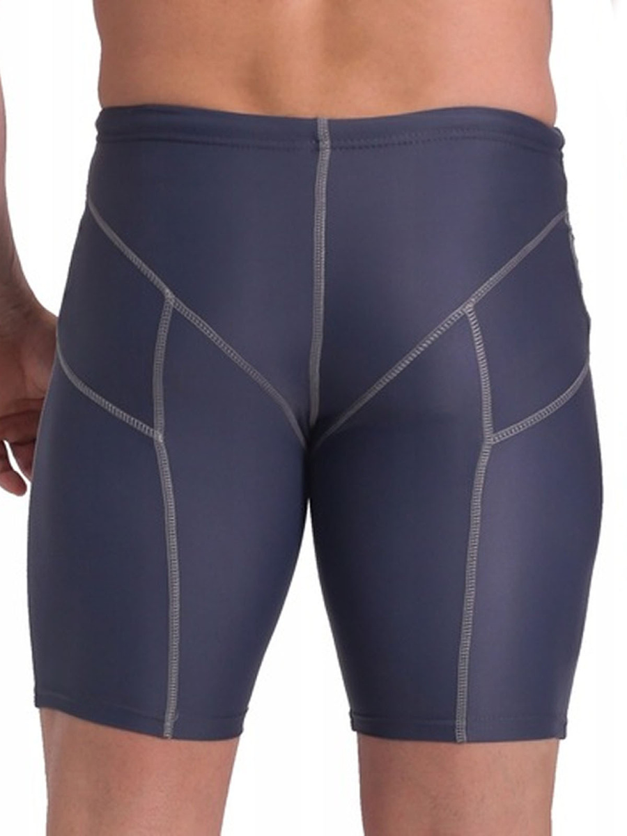 Men's 377 Shark long swim boxers