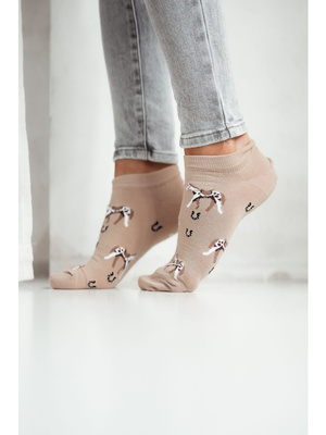 Pferdefüße, Farbe Beige, Größe 37-41