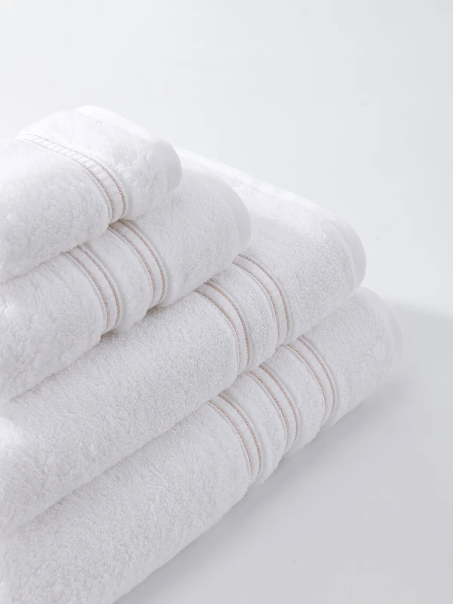 Towel Harmony White/Gold