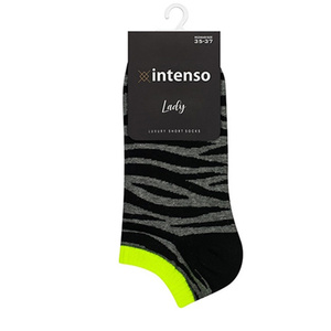 Skarpetki damskie STOPKI kolorowe zabawne Intenso 013