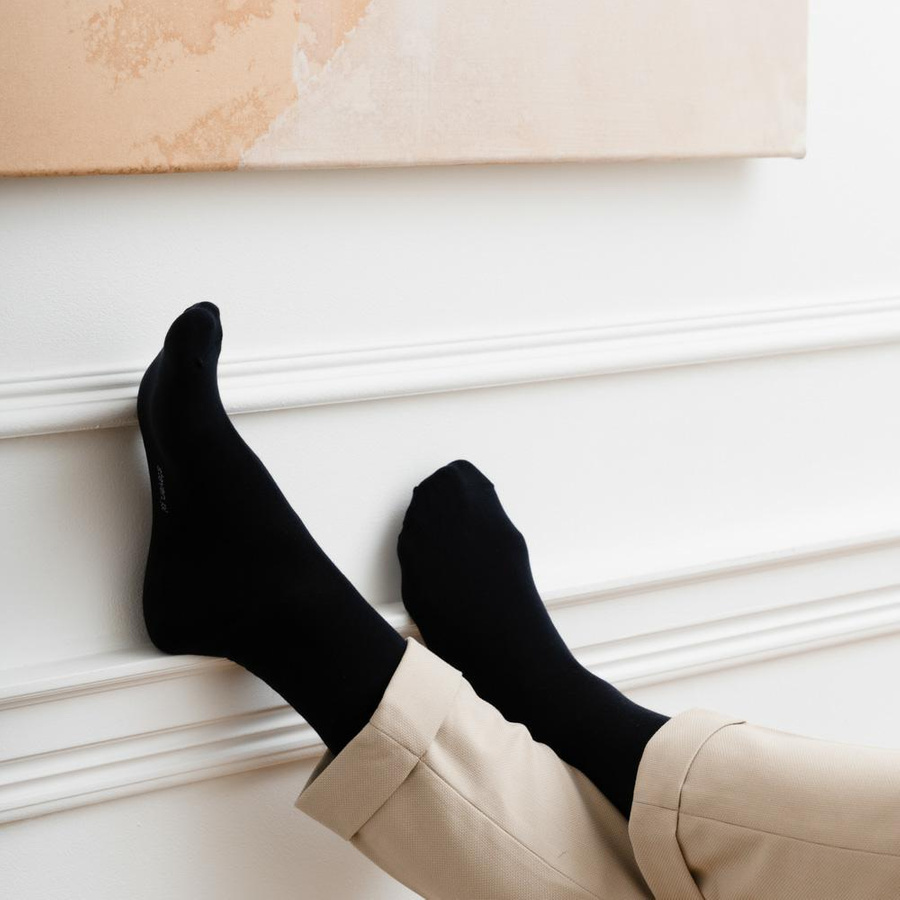 Anzug Socken Glatte Kunst.056 Steven