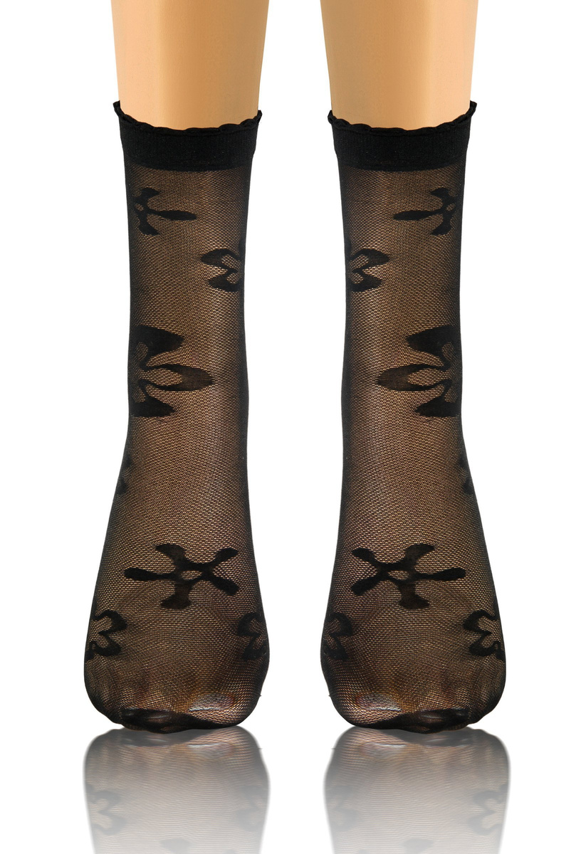 Skarpety rajstopowe Damskie we wzory Sesto Senso (2 PARY)