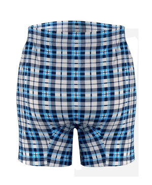 Herren-Boxershorts BM01 Blau