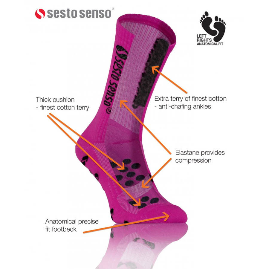 3X Skarpety sportowe treningowe SKB02 Sesto Senso